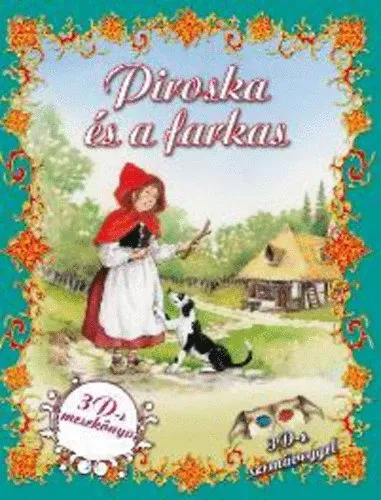 Expressz szállítás Piroska és a farkas - 3D-s mesekönyv