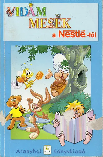 Vidám mesék a Nestlé- től- Színezős mesekönyv Árengedmény