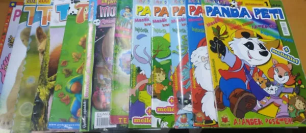 Akciós ár 12 db gyermekmagazin, szórványszámok