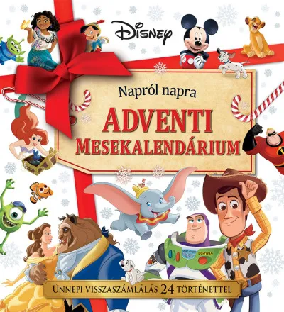 Szuper ajánlat Disney: Adventi mesekalendárium 2025 - Ünnepi visszaszámlálás 24 történettel