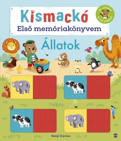 Kismackó: Első memóriakönyvem - Állatok Biztonságos vásárlás