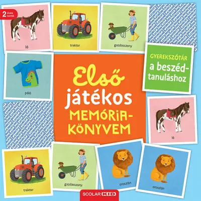 Első játékos memóriakönyvem Újdonság
