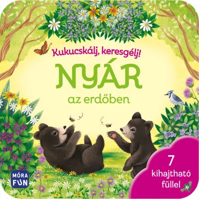 Kihagyhatatlan ajánlat Kukucskálj, keresgélj! - Nyár az erdőben - 7 kihajtható füllel