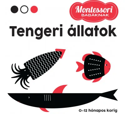 Tengeri állatok - Montessori babáknak Prémium