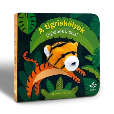 A tigriskölyök - Ujjbábos lapozó Olcsóbb