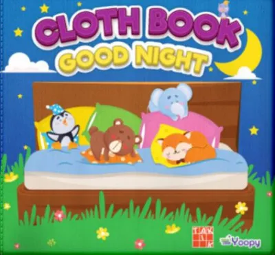 Biztonságos vásárlás Textilkönyv - Szép álmokat - Cloth Book - Good Night
