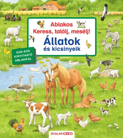 Ablakos Keress, találj, mesélj! - Állatok és kicsinyeik Árcsökkenés
