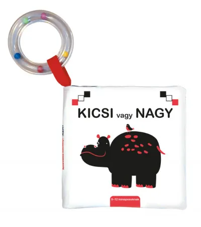 Szezonális akció Kontrasztos babakönyv - Kicsi vagy nagy