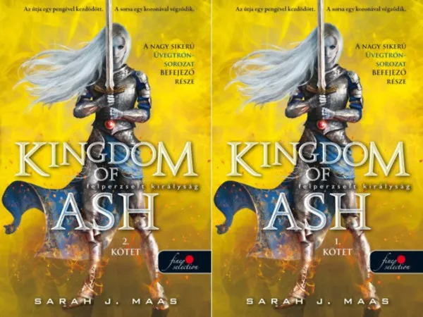 Kingdom of Ash - Felperzselt királyság (Üvegtrón 7. 1. + 2. kötet) Azonnali szállítás