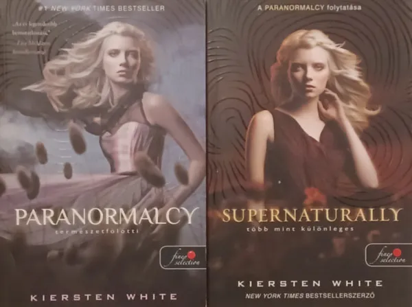 Újdonság Paranormalcy - Természetfölötti + Supernaturally - Több mint különleges (2 mű)