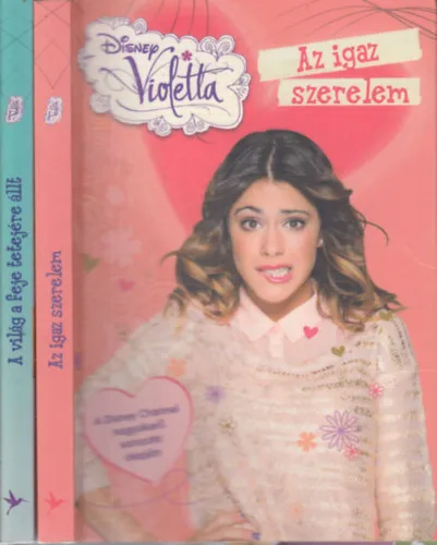 Expressz szállítás 2 db. Violetta (Disney's)- Az igaz szerelem + A világ a feje tetejére állt
