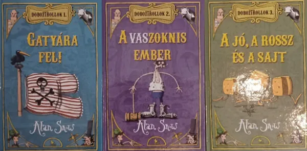 Újdonság Doboztrollok 1-3.: Gatyára fel! + A vaszoknis ember + A jó, a rossz és a sajt