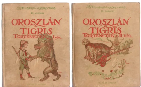 Újdonság Oroszlán- és tigris-történetek I-II.
