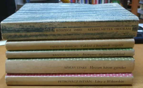 Nézd meg most Anonymus diplomatatáskával + Hoztam három gyereket + Lány a Wiktorskán + Szerelmetes Orsikám + Vakáció a kenguruk szigetén (5 kötet)