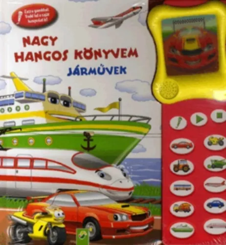 Nagy hangos könyvem - Járművek Árengedmény