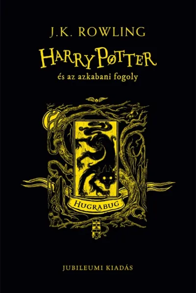 Harry Potter és az azkabani fogoly - Hugrabug - Jubileumi kiadás Azonnali szállítás