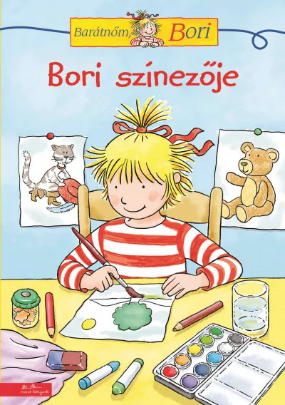 Népszerű Bori színezője - Barátnőm, Bori foglalkoztató