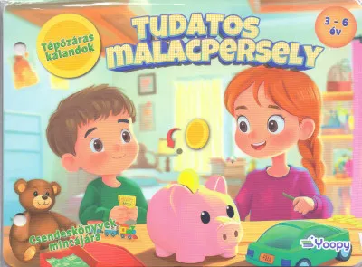 Legnépszerűbb Tépőzáras kalandok -Tudatos malacpersely - Csendeskönyvek mintájára