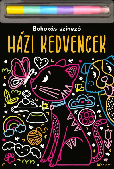 Házi kedvencek - Bohókás színező Ajánlat