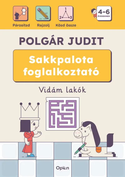 Sakkpalota foglalkoztató - Vidám lakók Kiárusítás