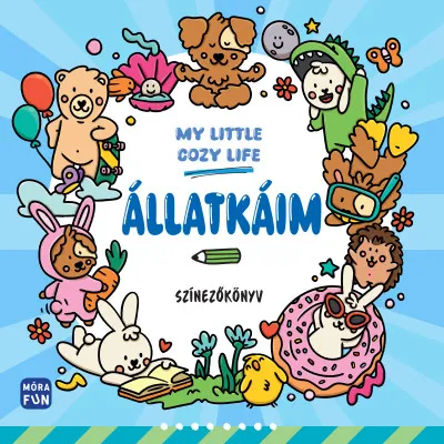 Korlátozott ajánlat My Little Cozy Life - Állatkáim - Színezőkönyv