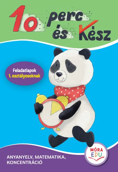10 perc és kész - Feladatlapok 1. osztályosoknak Azonnal elérhető