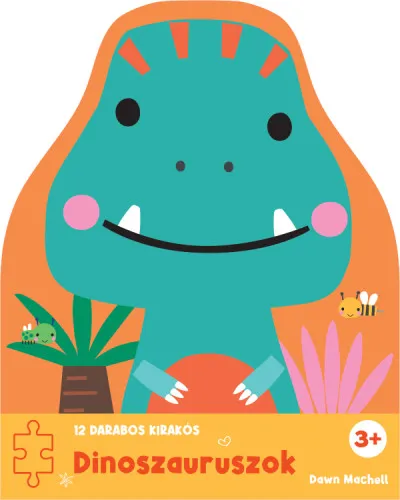 12 darabos kirakós - Dinoszauruszok Gyors kiszállítás