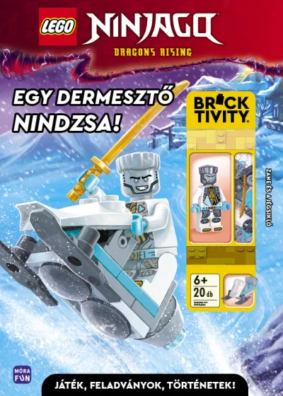Lego Ninjago - Egy dermesztő nindzsa - Zane és a jégsikló minifigurával Árengedmény