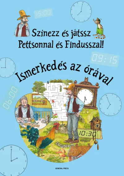 Utolsó esély Színezz és játssz Pettsonnal és Findusszal! - Ismerkedés az órával
