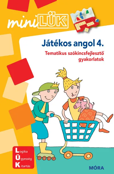 Játékos angol 4. - Tematikus szókincsfejlesztő gyakorlatok - MiniLÜK füzet Vásárlói kedvenc