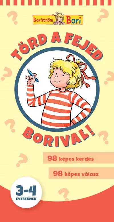 Akció Törd a fejed Borival! 3-4 éveseknek - 98 kérdés, 98 válasz