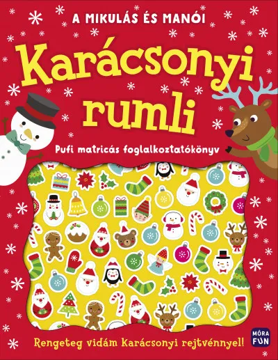 A Mikulás és manói - Karácsonyi rumli - Pufi matricás foglalkoztatókönyv Vedd meg most