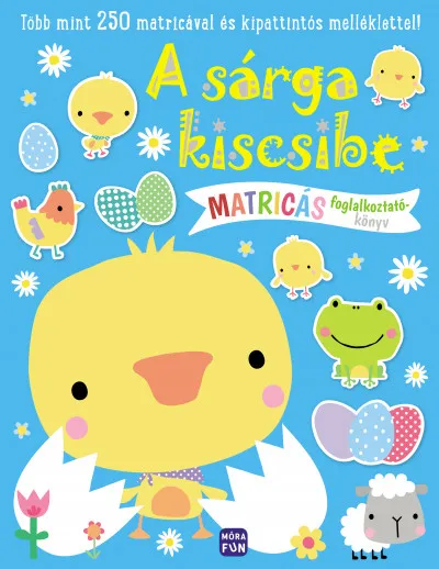 A sárga kiscsibe - Matricás foglalkoztató Olcsóbb