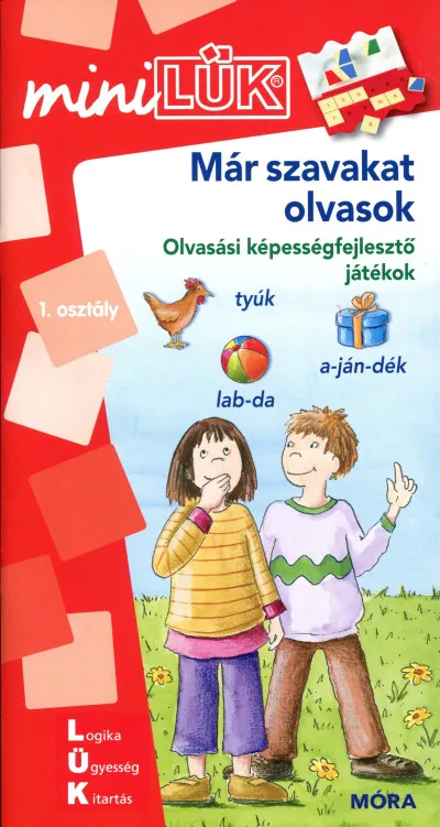 Szezonális akció Már szavakat olvasok - LDI248 - Olvasási képességfejlesztő játékok - miniLÜK
