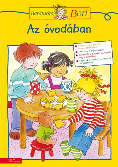 Az óvodában - Barátnőm, Bori foglalkoztató füzet Vásárlói kedvenc