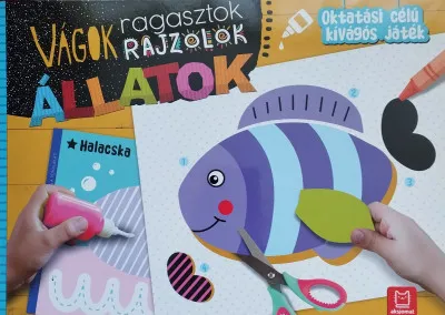 Azonnal elérhető Vágok, ragasztok, rajzolok - Állatok