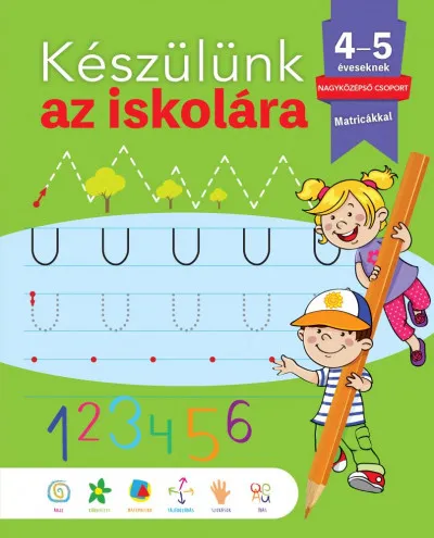 Vedd meg online Készülünk az iskolára - 4-5 éveseknek