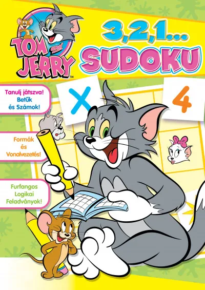 Végkiárusítás Tom és Jerry - 3, 2, 1... Sudoku!