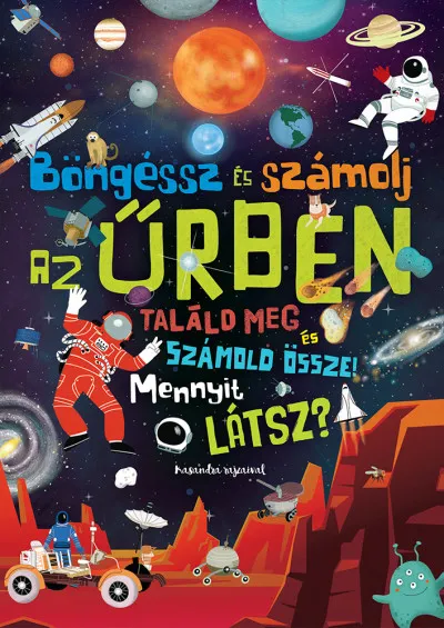 Szezonális akció Böngéssz és számolj - Az űrben