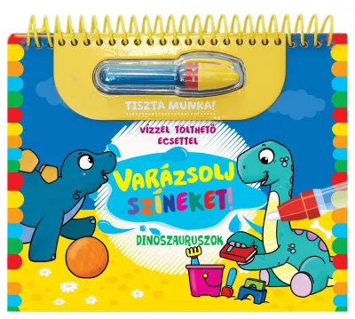 Prémium Varázsolj színeket - Dinoszauruszok
