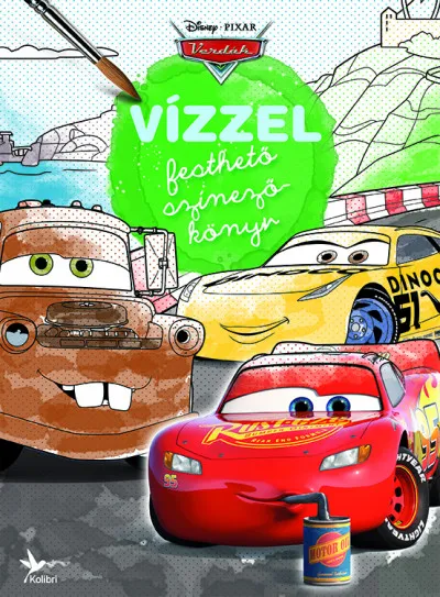 Vízzel festhető színezőkönyv - Verdák Szuper ajánlat