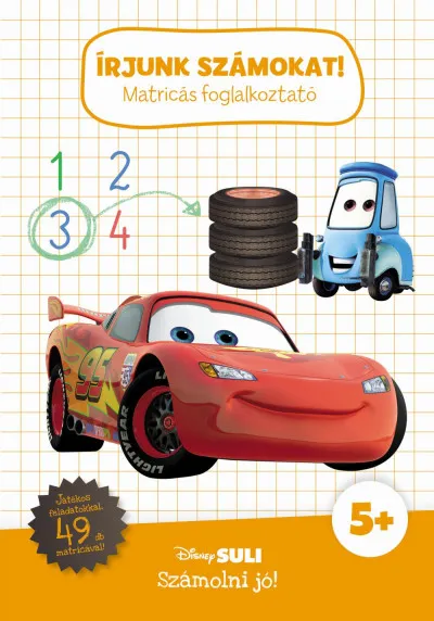 Csak ma Írjunk számokat! - Matricás foglalkoztató - Disney Suli Számolni jó!