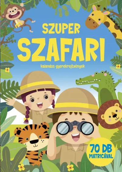 Szuper Szafari - Kalandos gyerekrejtvények Akció