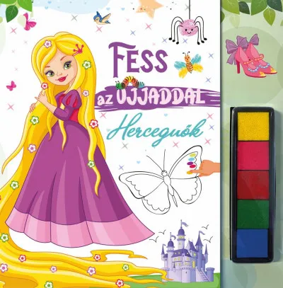Végkiárusítás Fess az ujjaddal - Hercegnők