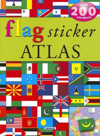 Flag Sticker Atlas Expressz kézbesítés
