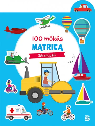 100 mókás matrica - Járművek Legnépszerűbb