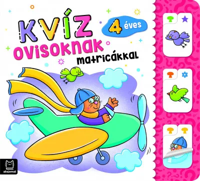Kvíz ovisoknak matricákkal - 4 éves Népszerű