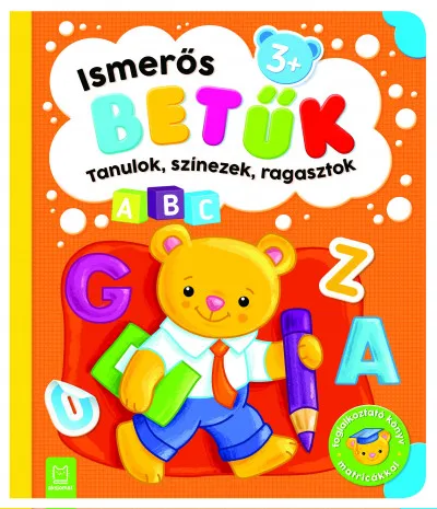 Különleges ajánlat Tanulok, színezek, ragasztok - Ismerős betűk