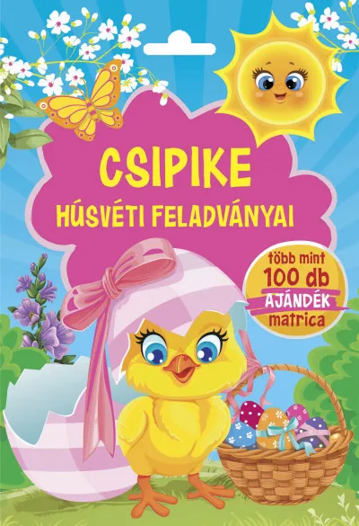 Csipike húsvéti feladványai - Több mint 100 db ajándék matrica Népszerű