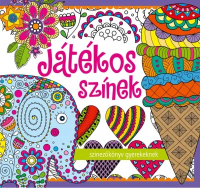 Ajánlat Játékos színek - Színezőkönyv gyerekeknek
